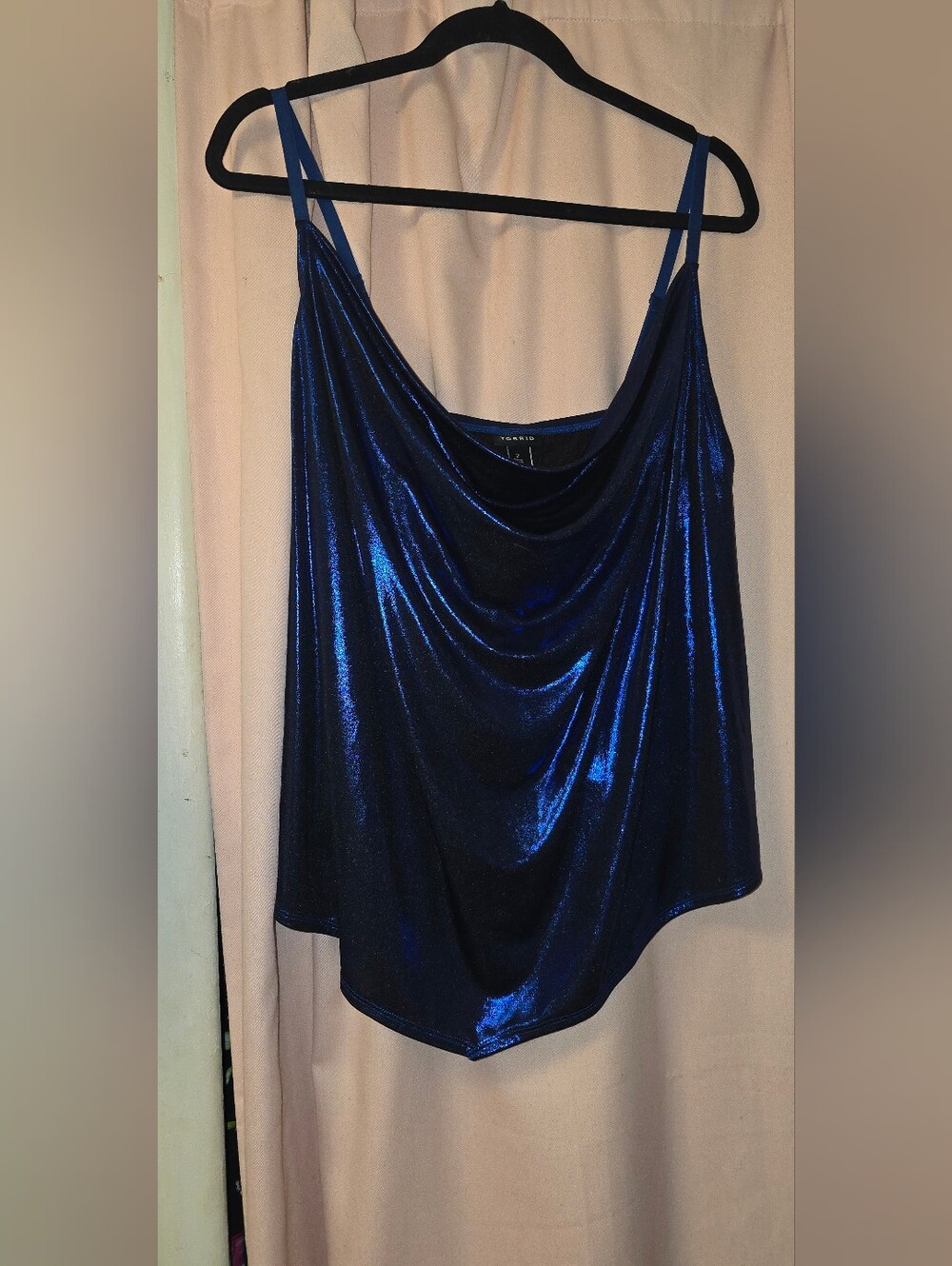 Torrid Liquid Shine Cowl Cami